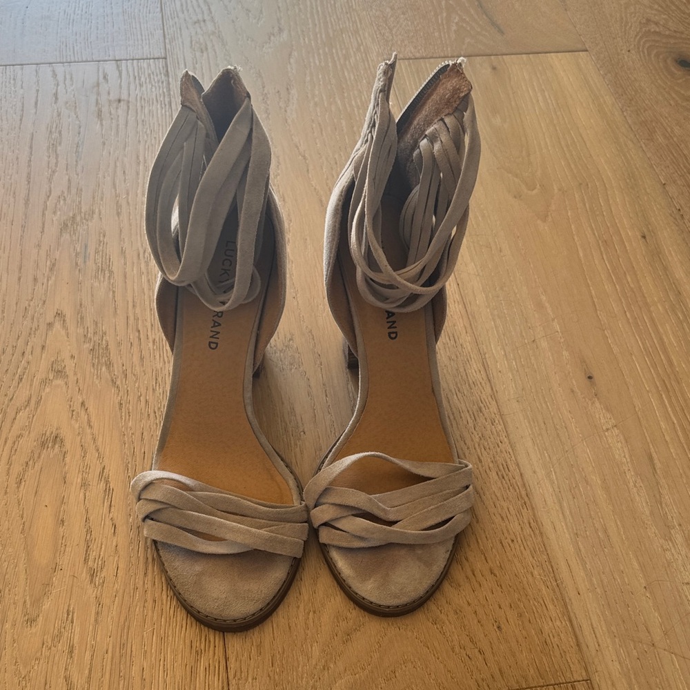 Lucky Brand Strappy Heel